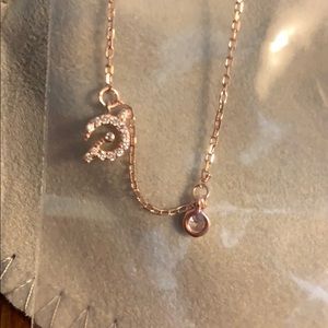 Peloton “P” Logo Necklace